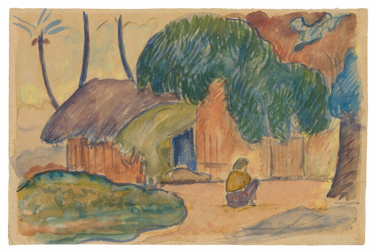 Hutfinnish tahitià tekijältä Paul Gauguin