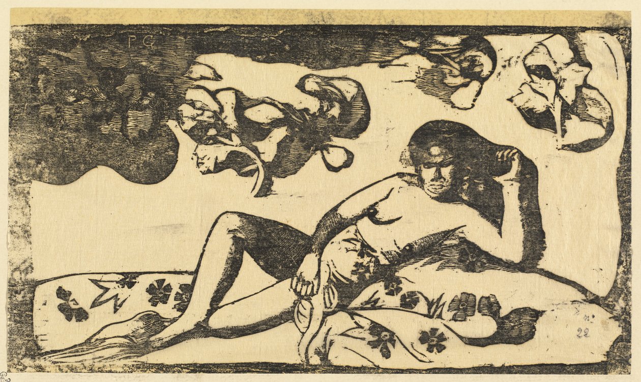Kuninkaallisen veren rouva tekijältä Paul Gauguin
