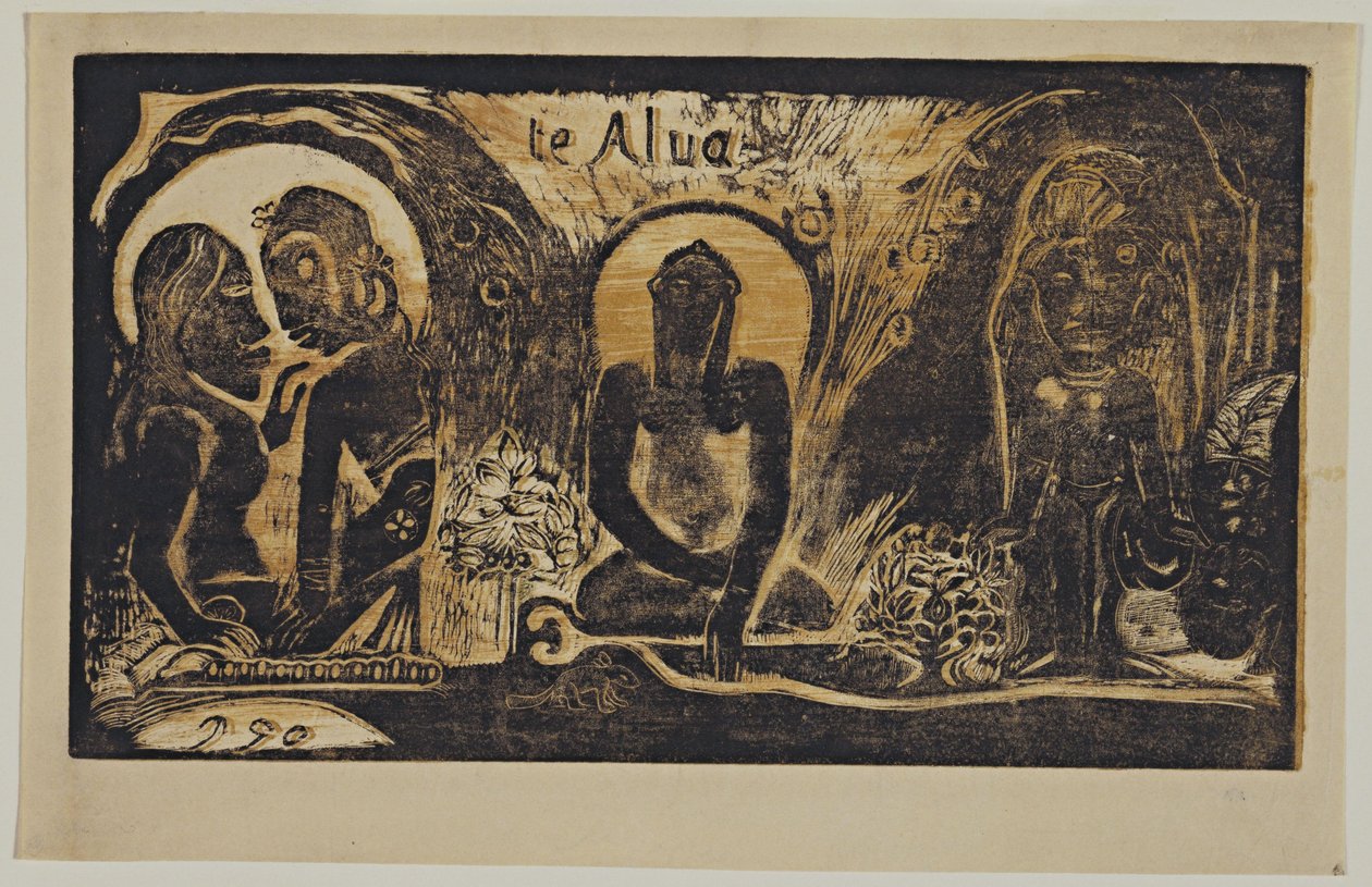 Jumalat Nooasta -sarja, 1893-1894 tekijältä Paul Gauguin