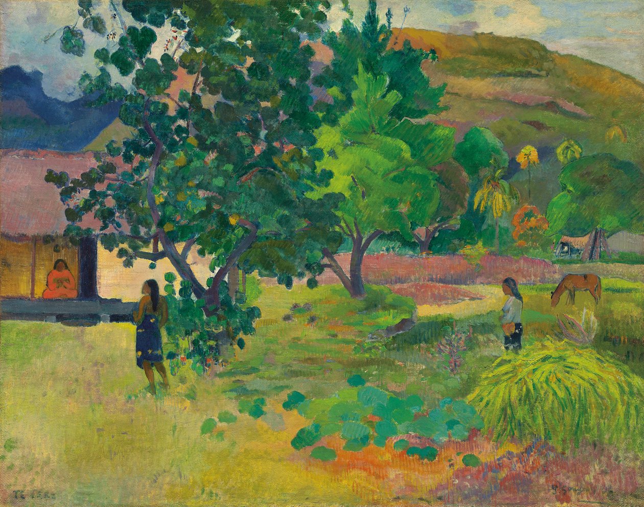 Te Fare (Talo) tekijältä Paul Gauguin