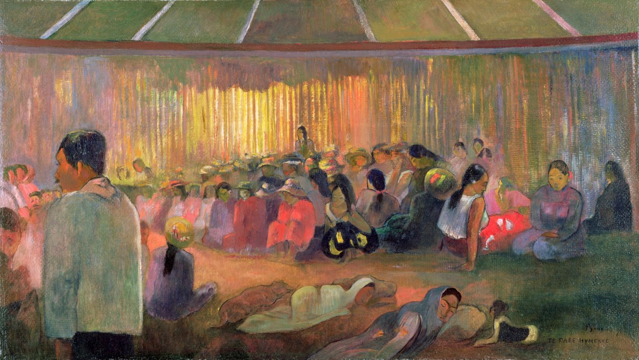 Hän muuttaa kalvonkalvon tekijältä Paul Gauguin