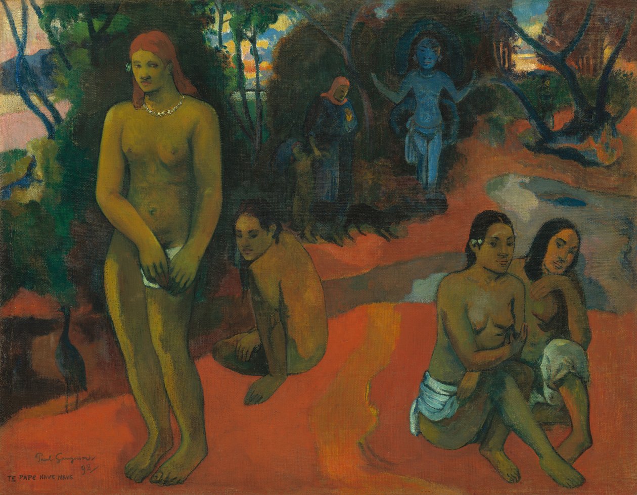 Te Pape Nave Nave Delectable Waters, 1898. tekijältä Paul Gauguin