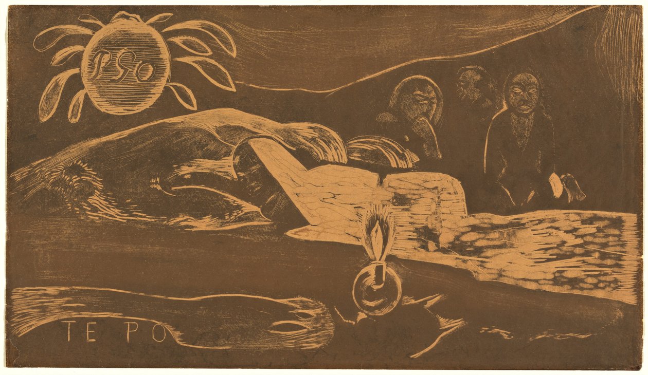 Te Po (Pitkä yö) tekijältä Paul Gauguin