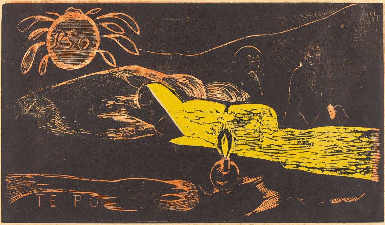 Te Po (Pitkä yö) tekijältä Paul Gauguin