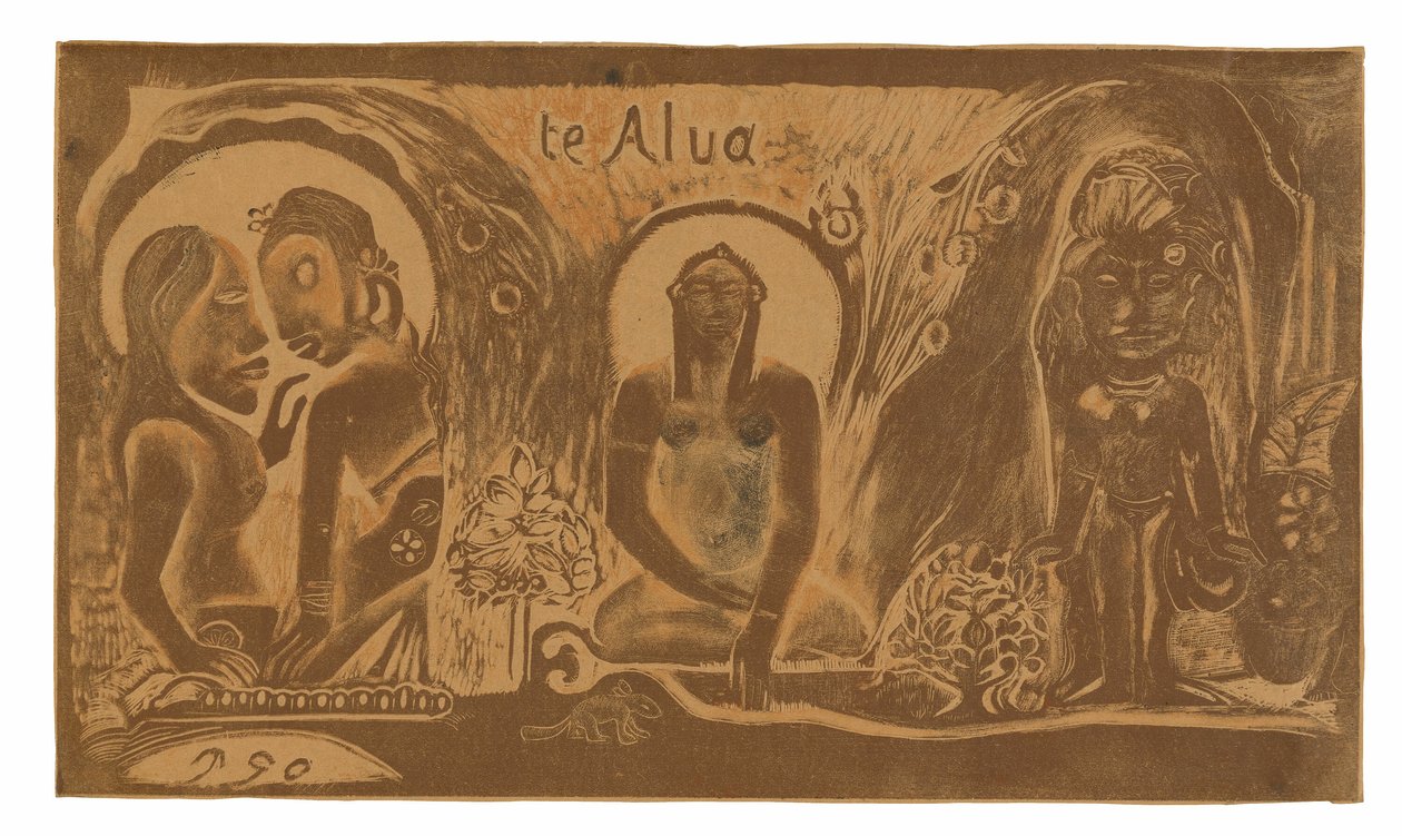 Te atua (Jumala), Noa Noa -sarjasta tekijältä Paul Gauguin