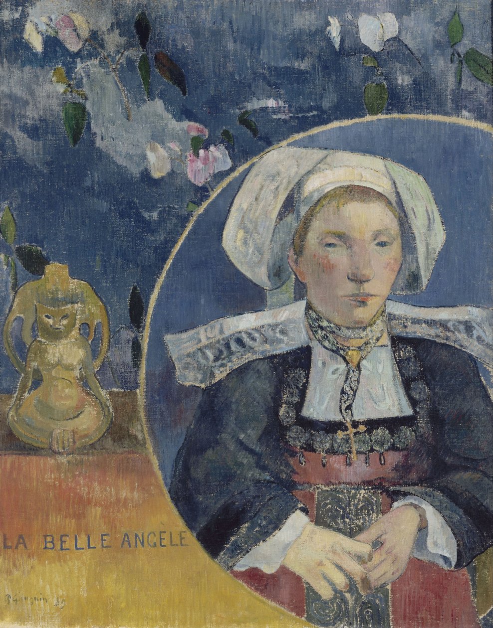 Kaunis enkeli, 1889 tekijältä Paul Gauguin