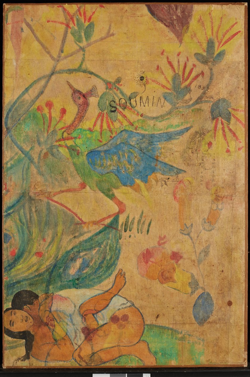 Sininen Ibis, 1892 tekijältä Paul Gauguin