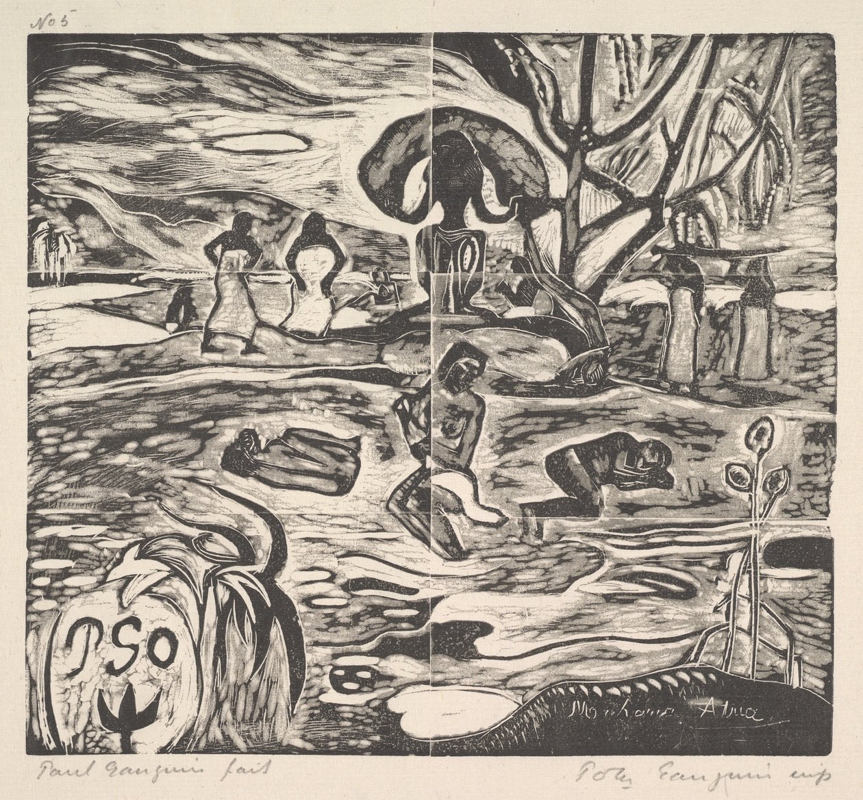 Jumalan päivä, 1894-95. tekijältä Paul Gauguin