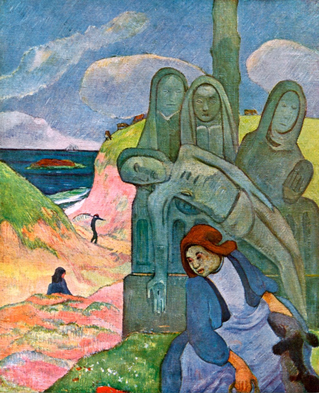 Vihreä Kristus, 1889 1939. tekijältä Paul Gauguin