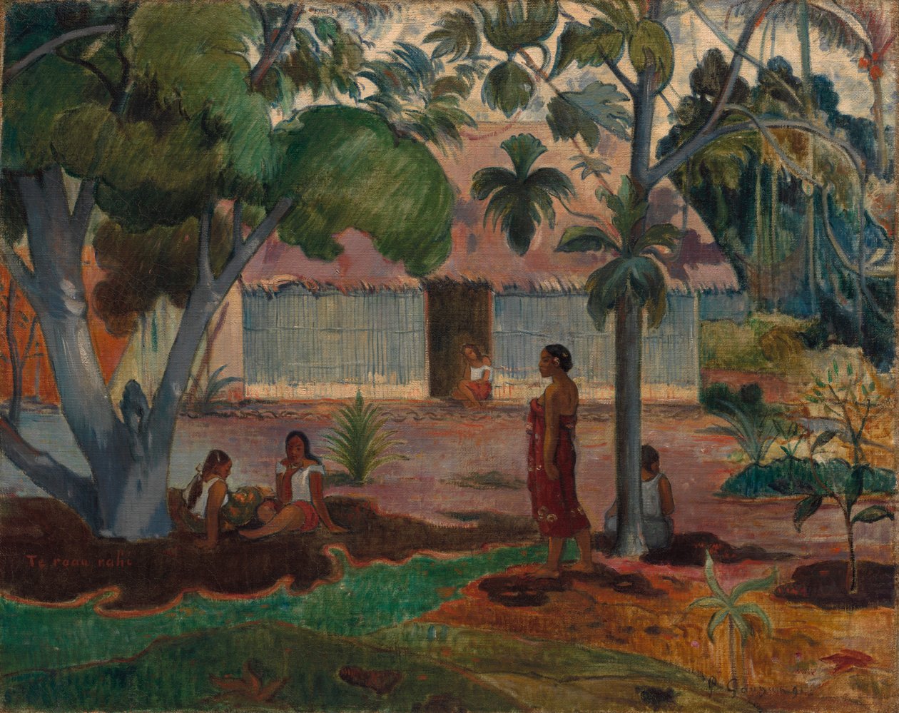 Suuri puu tekijältä Paul Gauguin