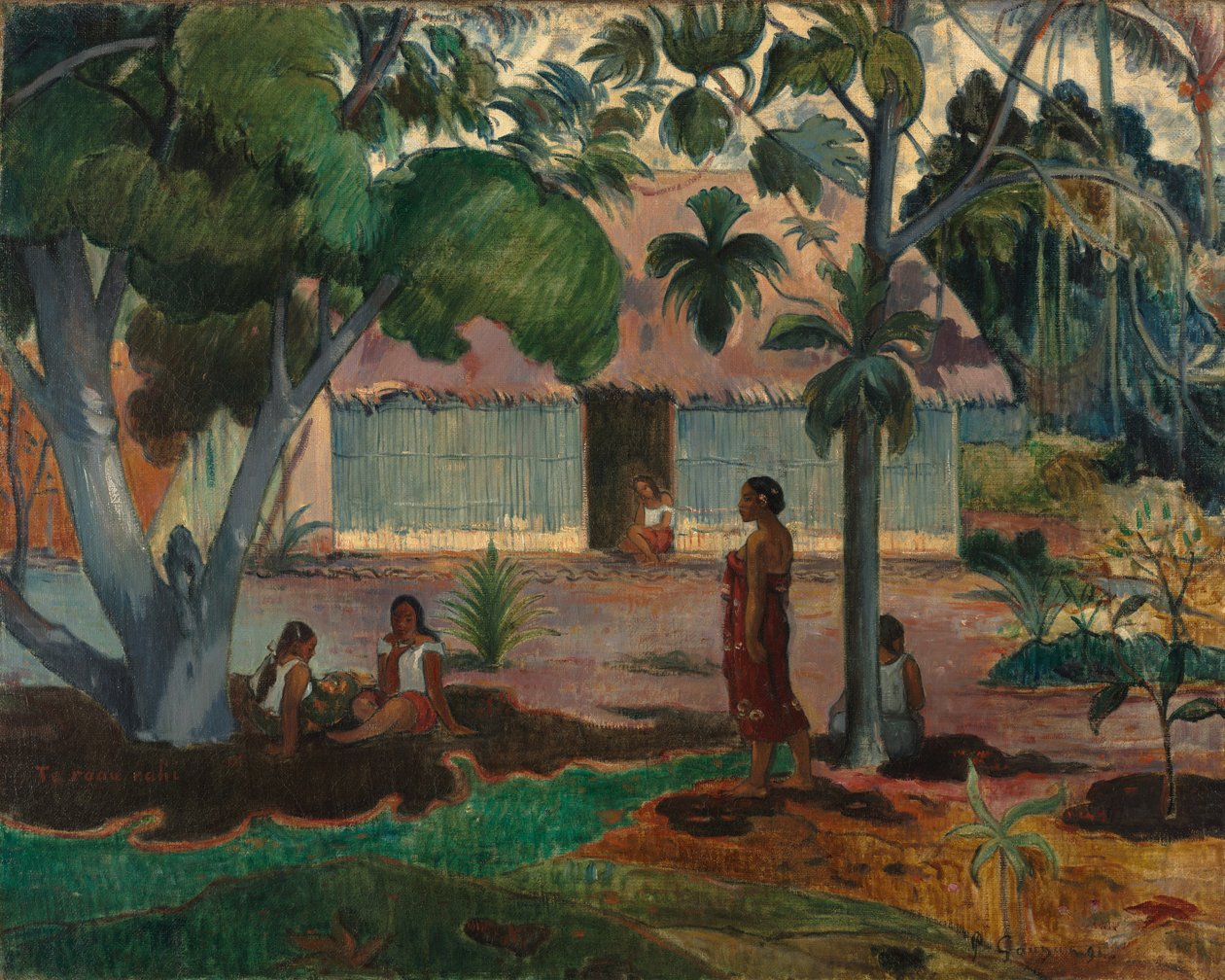 Suuri puu, 1891 tekijältä Paul Gauguin