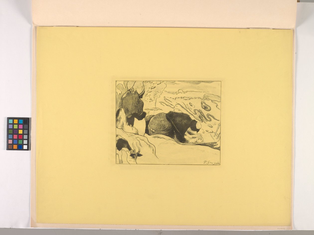 Die Wäscherinnen tekijältä Paul Gauguin