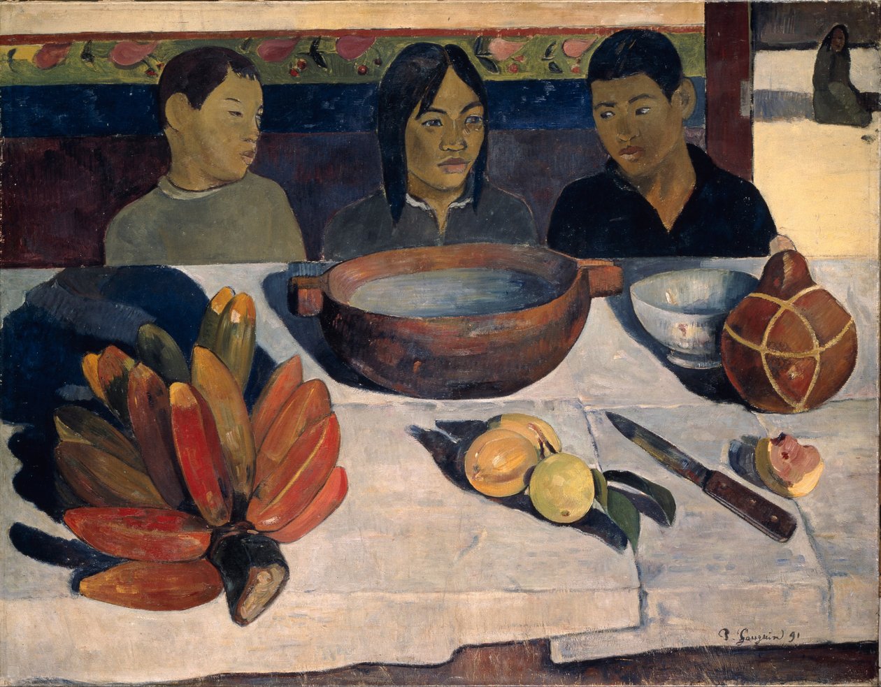 Ateriabanaanit, 1891 tekijältä Paul Gauguin