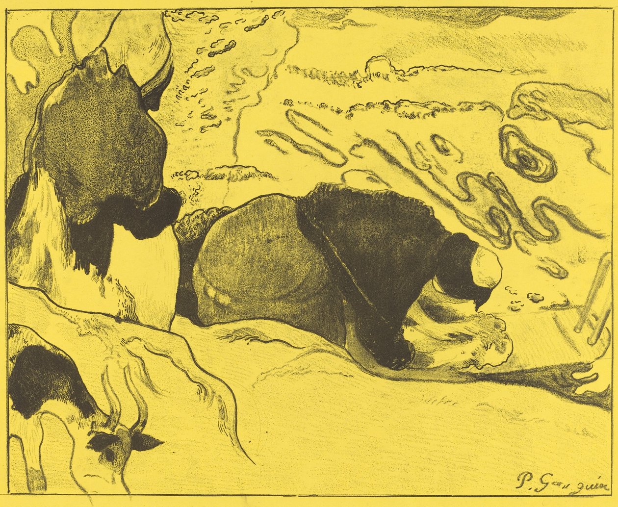 Pesijanaiset tekijältä Paul Gauguin