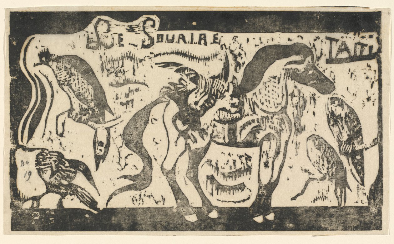 "Hymyn" otsikkosivu tekijältä Paul Gauguin