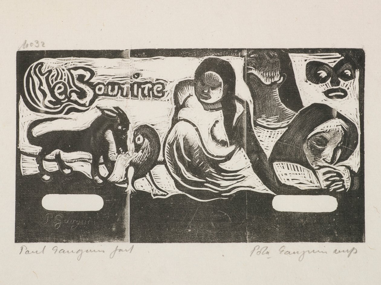 Otsikko "Hymylle (Smile Title)" tekijältä Paul Gauguin