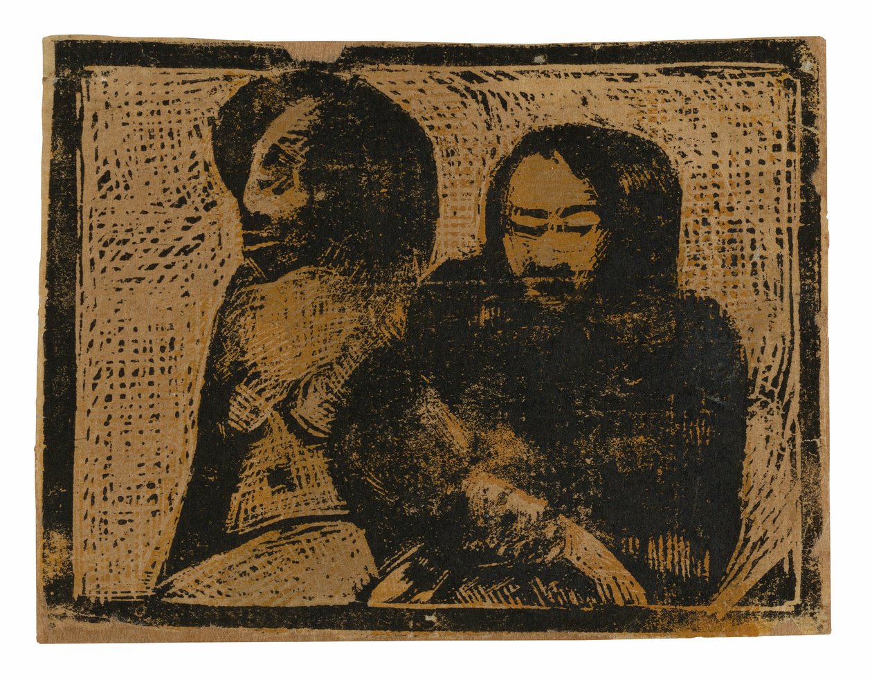 Kaksi maorilaista tekijältä Paul Gauguin
