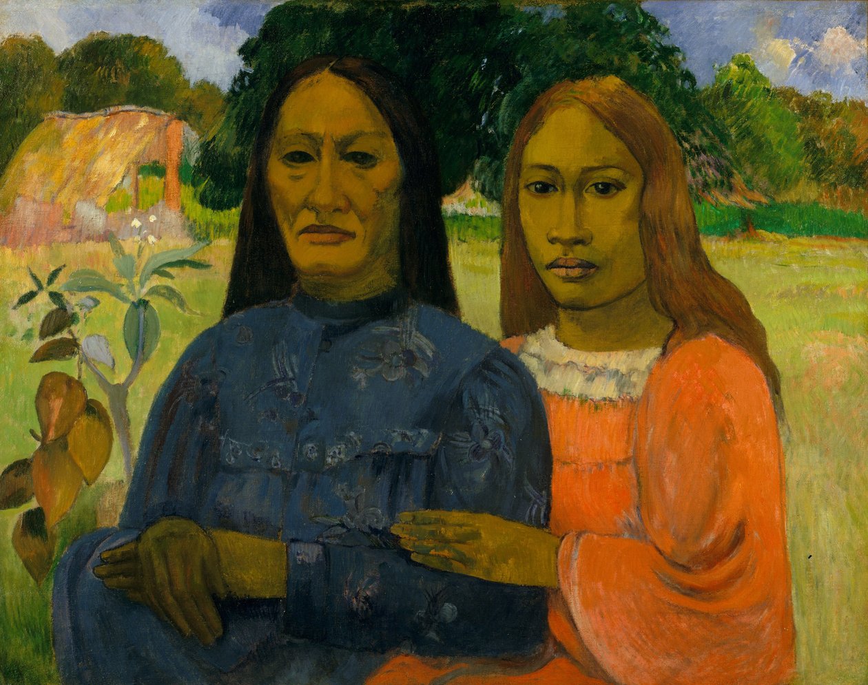 Kaksi Naista tekijältä Paul Gauguin