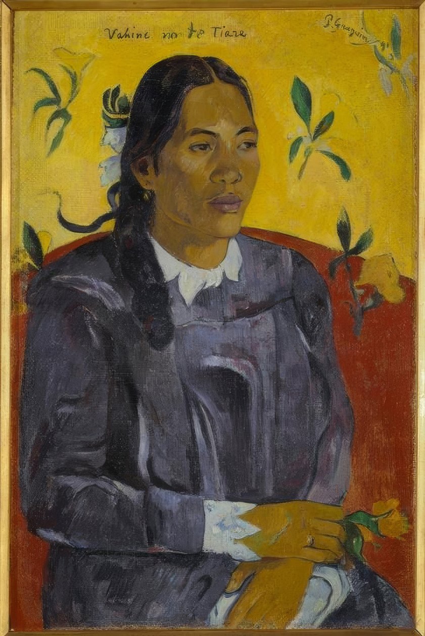 Vahine no te Tiare tekijältä Paul Gauguin