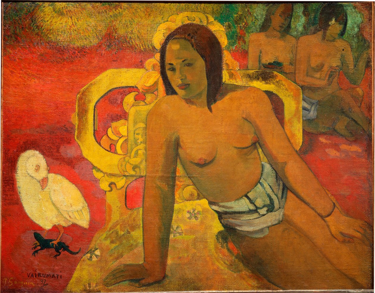Vairumati - Marquisessaarten nainen tekijältä Paul Gauguin