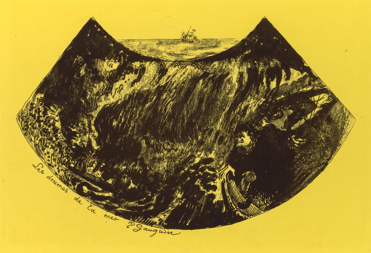 Suite Volpini: Drames of the Seafinnish tekijältä Paul Gauguin