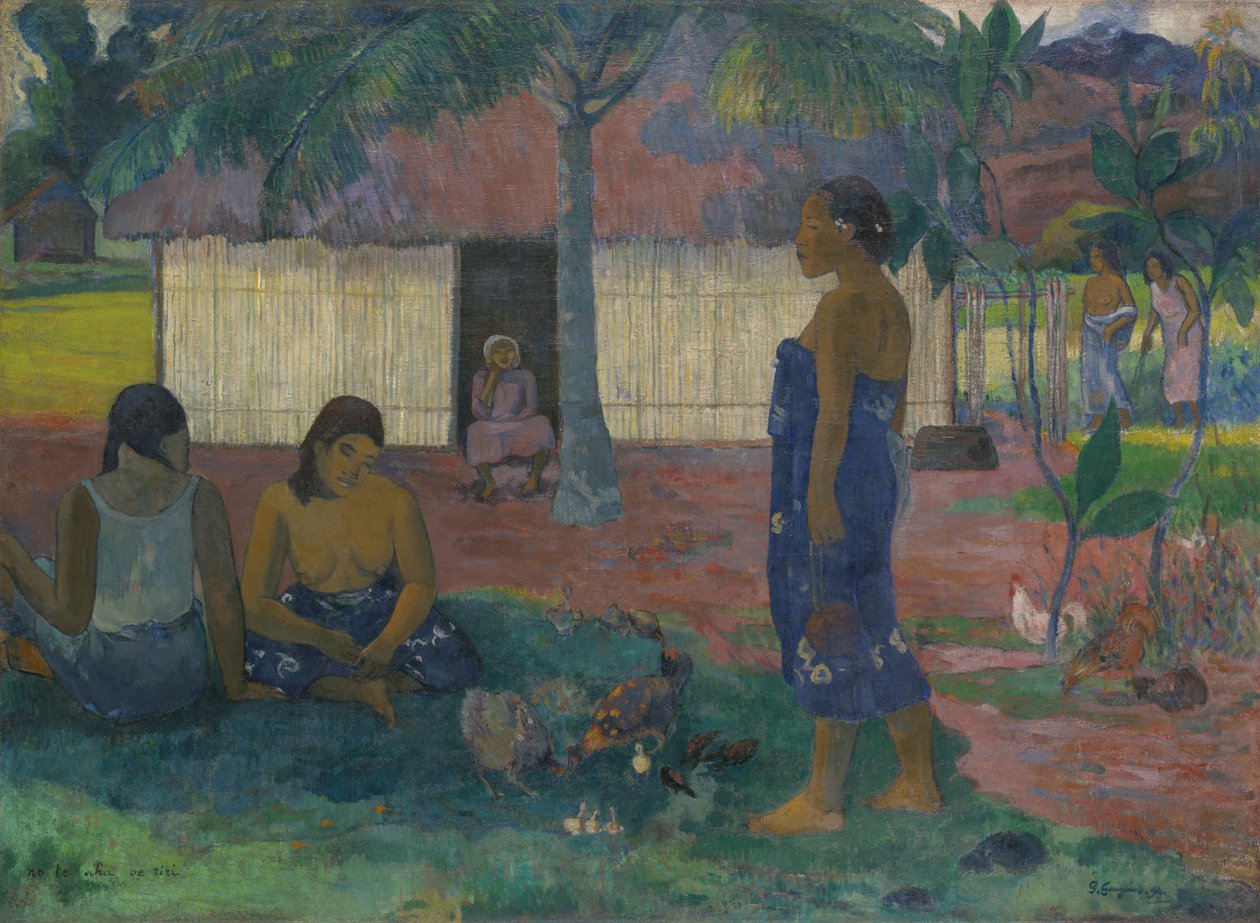 Miksi olet vihainen? tekijältä Paul Gauguin