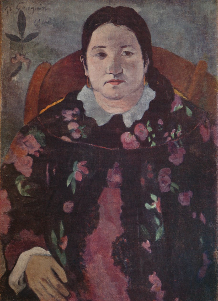 Womans Head, 1923 tekijältä Paul Gauguin