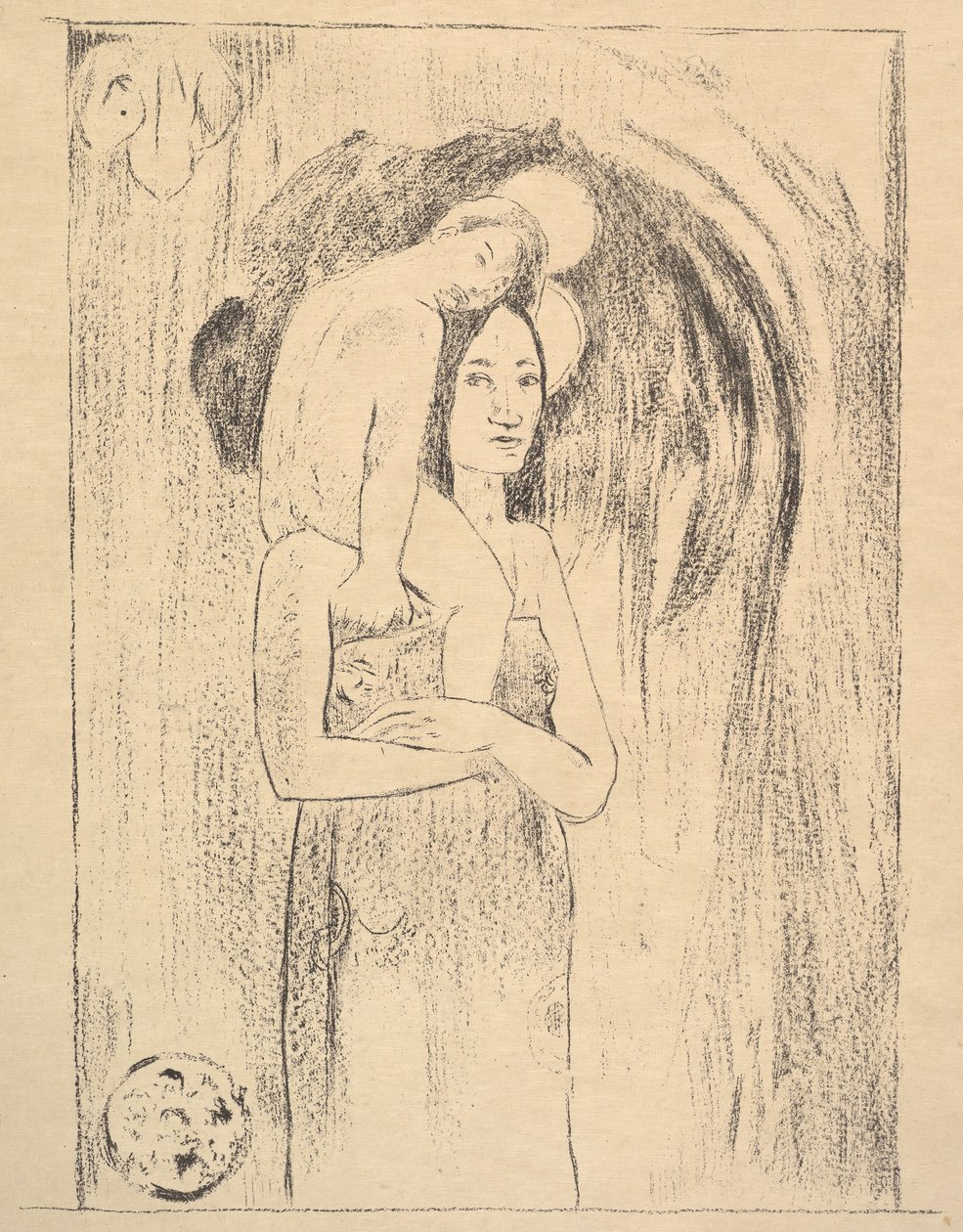 la Orana Maria, 1894-95. tekijältä Paul Gauguin