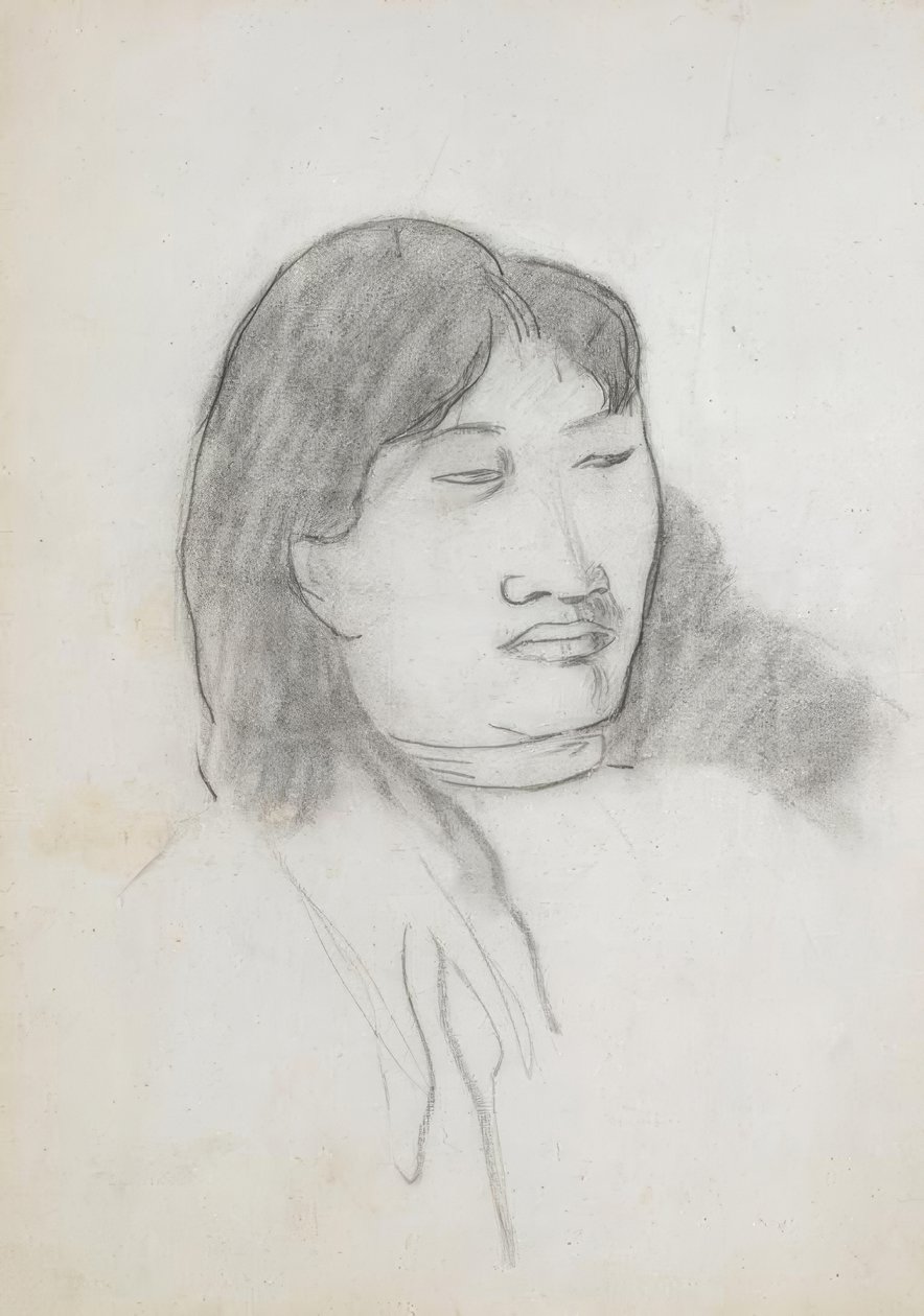 Étude de jeune tahitienne tekijältä Paul Gauguin