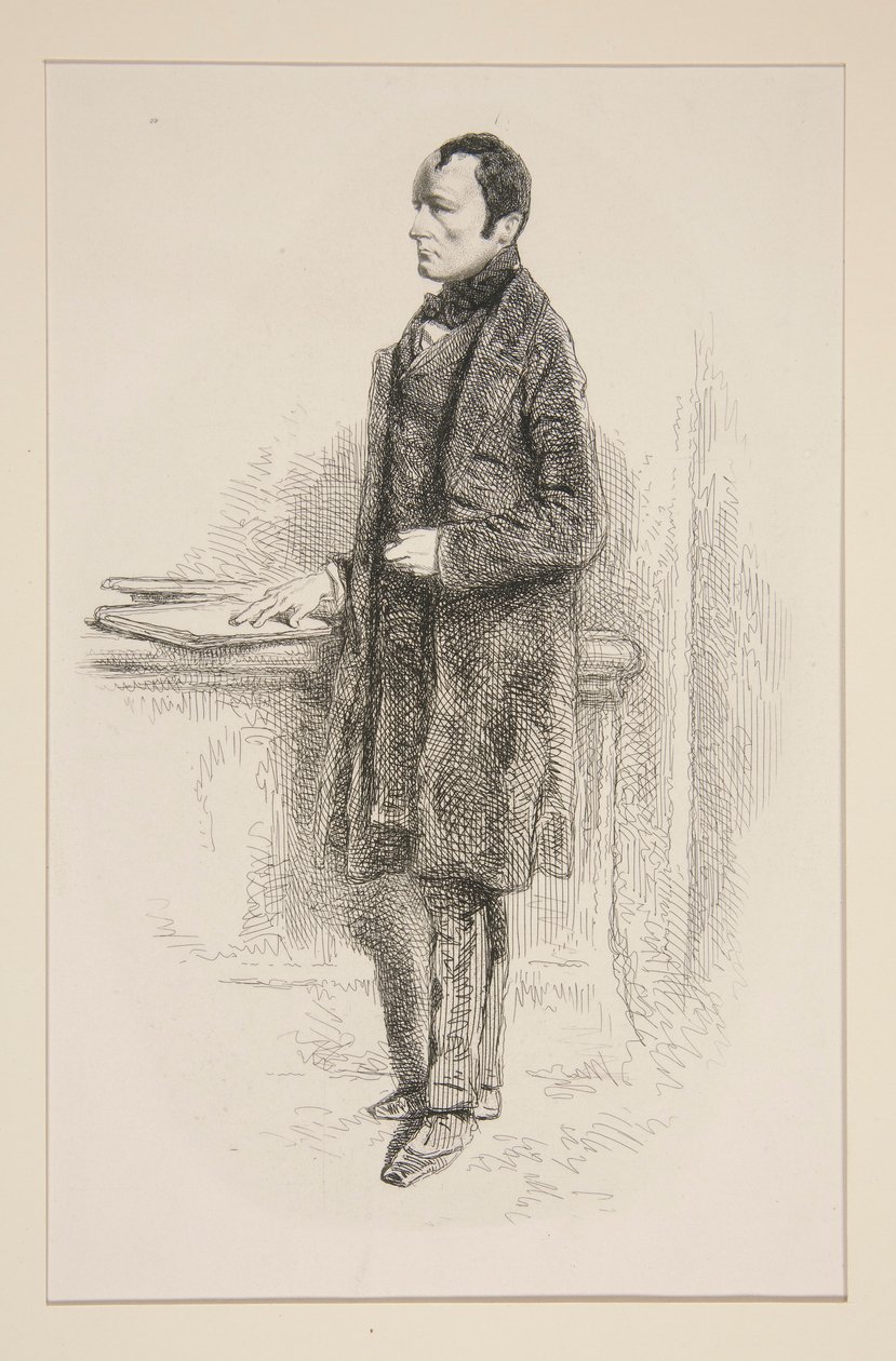 (PAUL DELAROCHE.) tekijältä Paul Gavarni