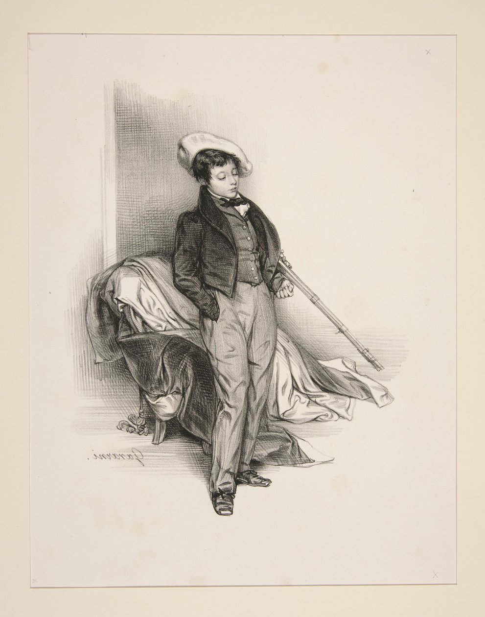 Alfred (Feydeau) tekijältä Paul Gavarni