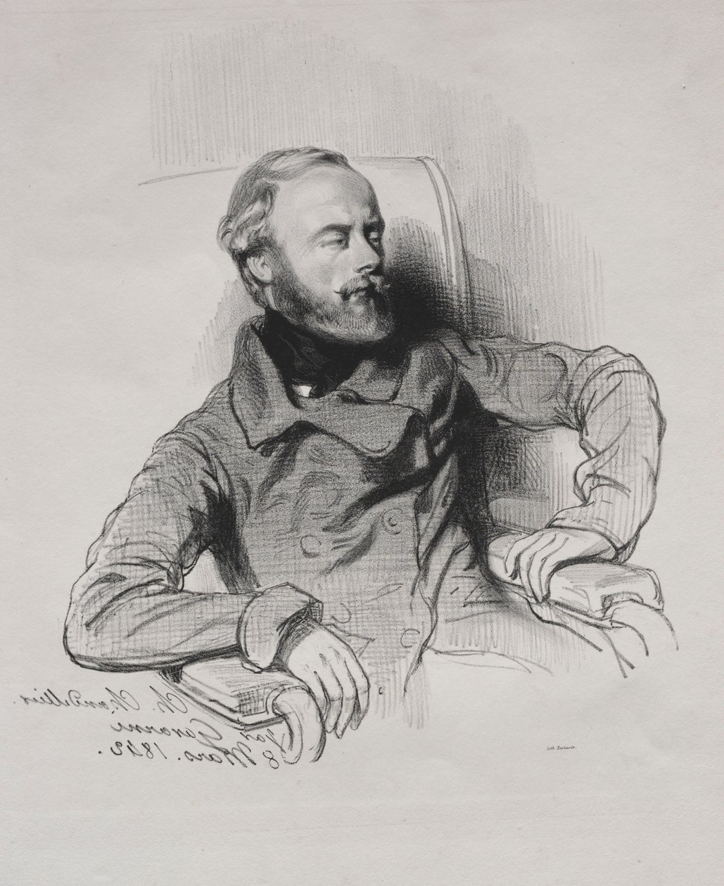 Ch. Chandellier, 1842. tekijältä Paul Gavarni