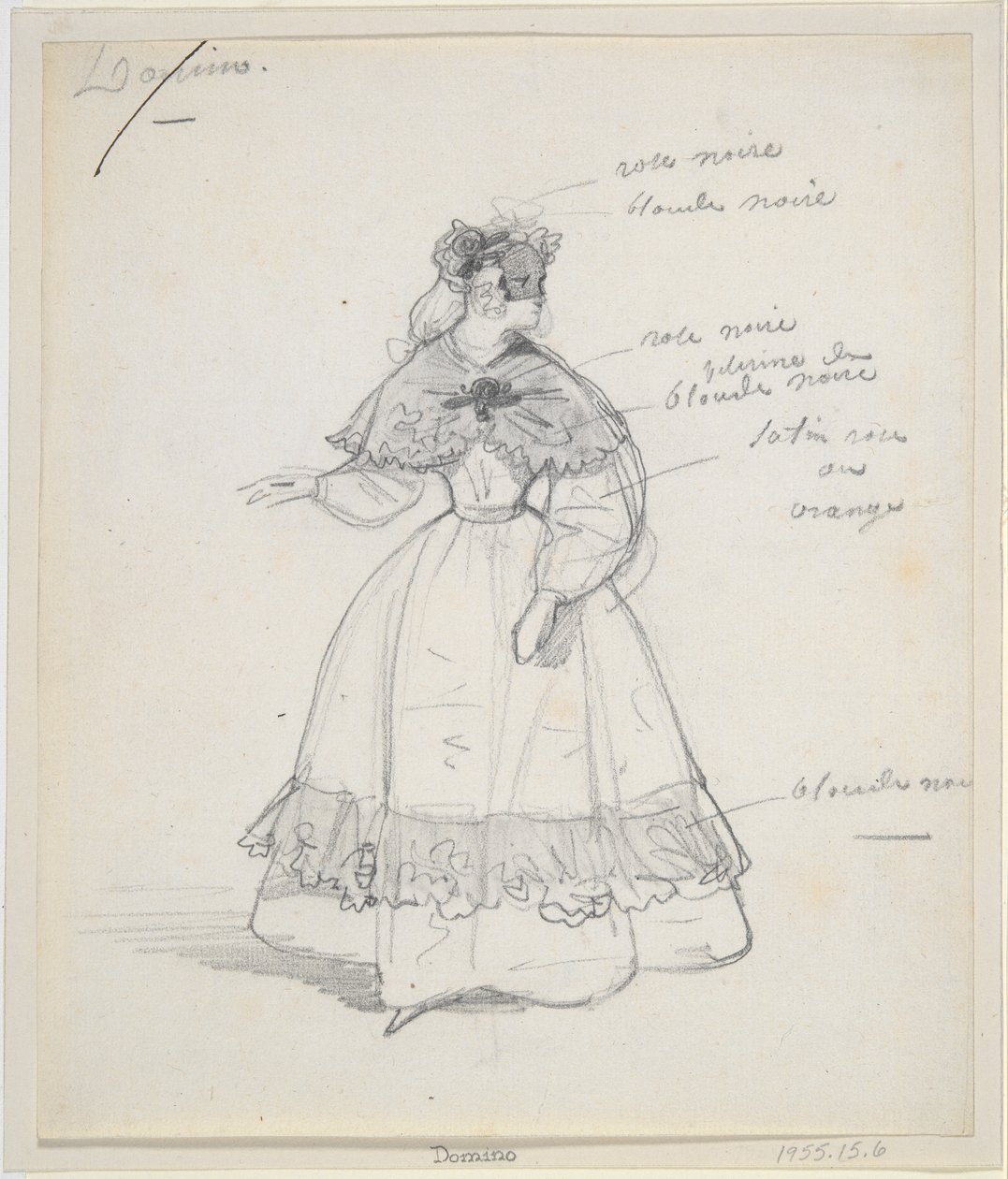 Domino tekijältä Paul Gavarni