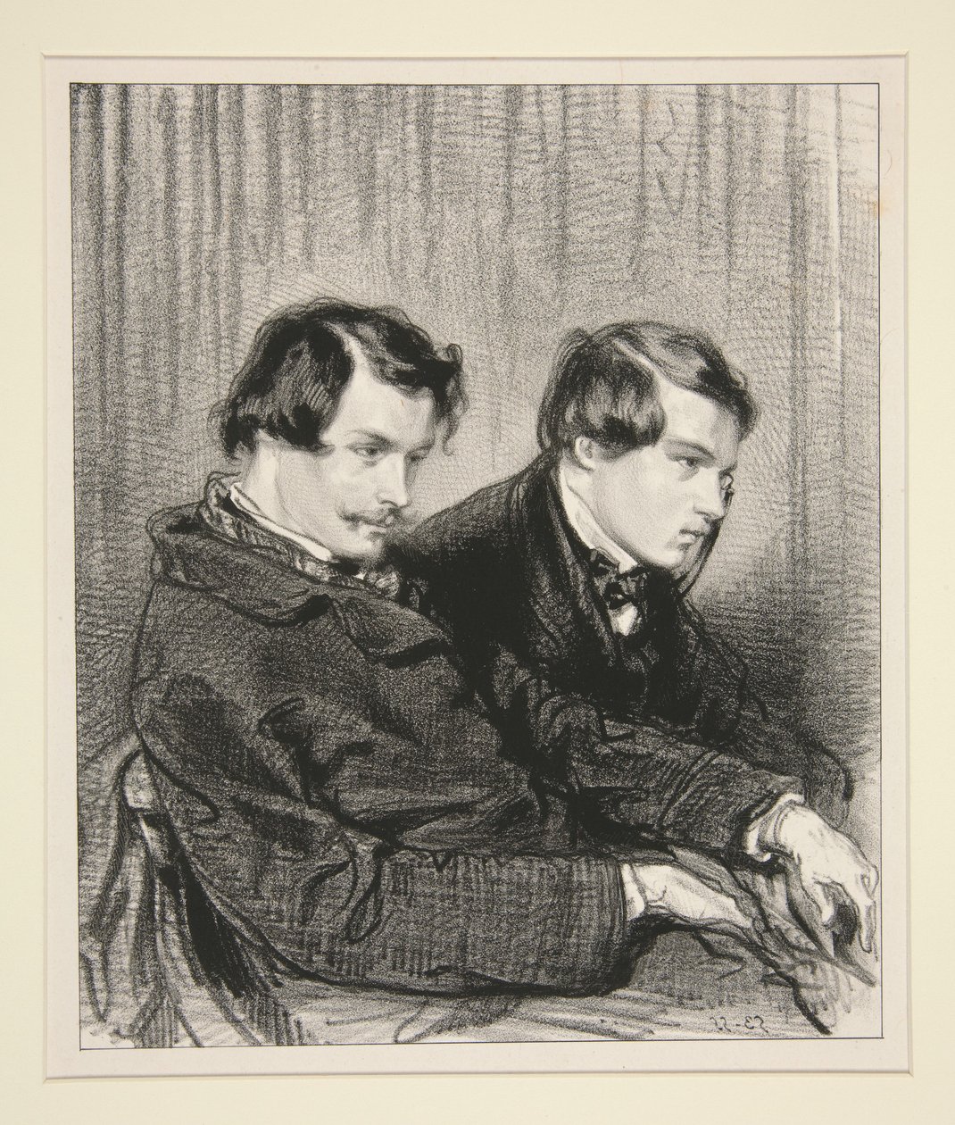 Edmond ja Jules de Goncourt tekijältä Paul Gavarni