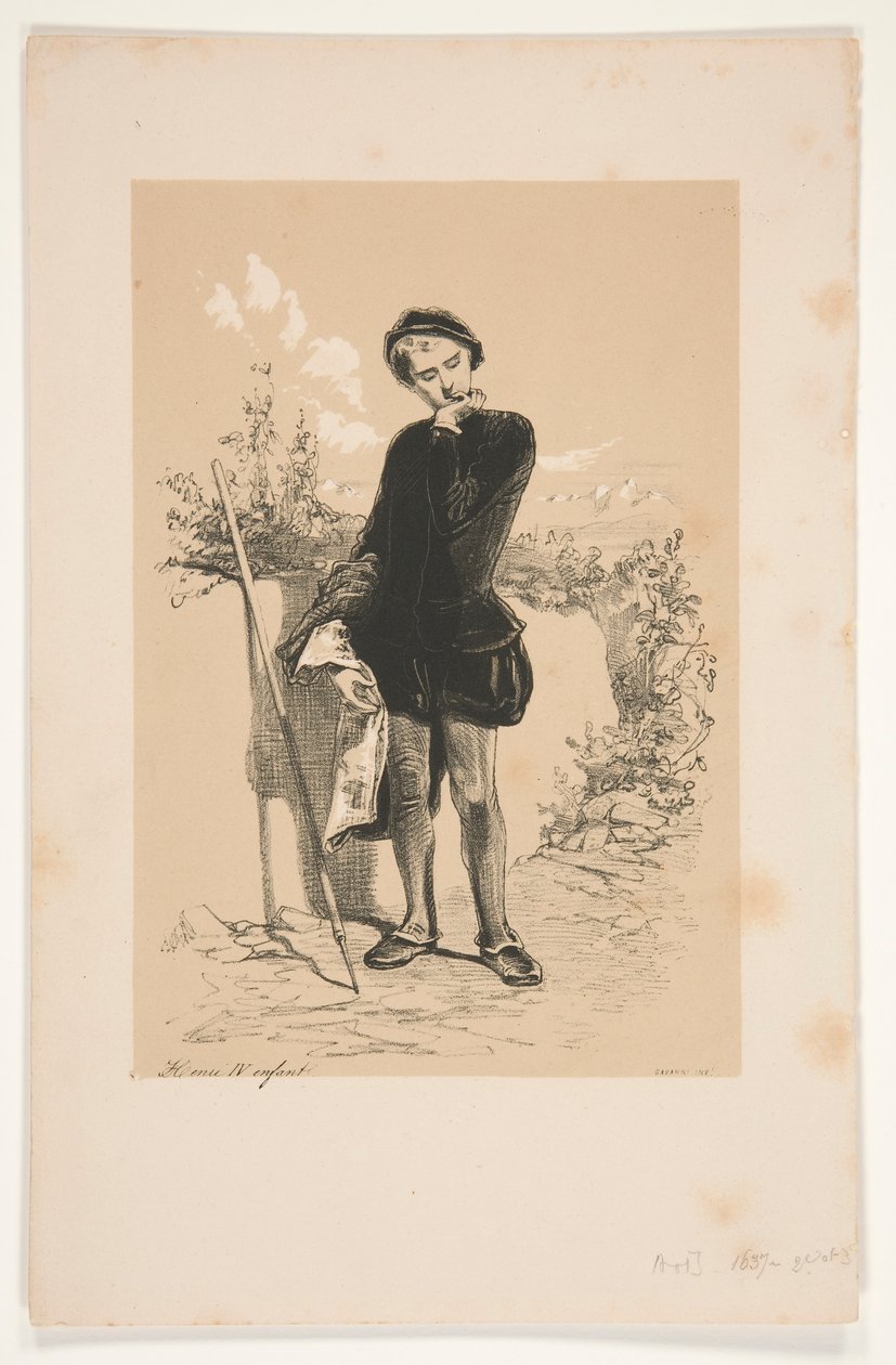 HENRY IV LAPSI. tekijältä Paul Gavarni