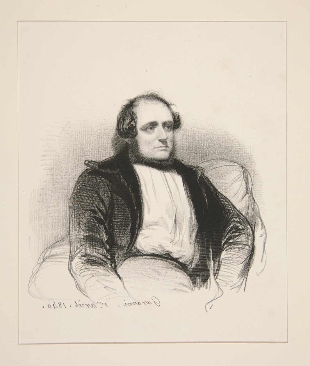 Henri Monnier tekijältä Paul Gavarni