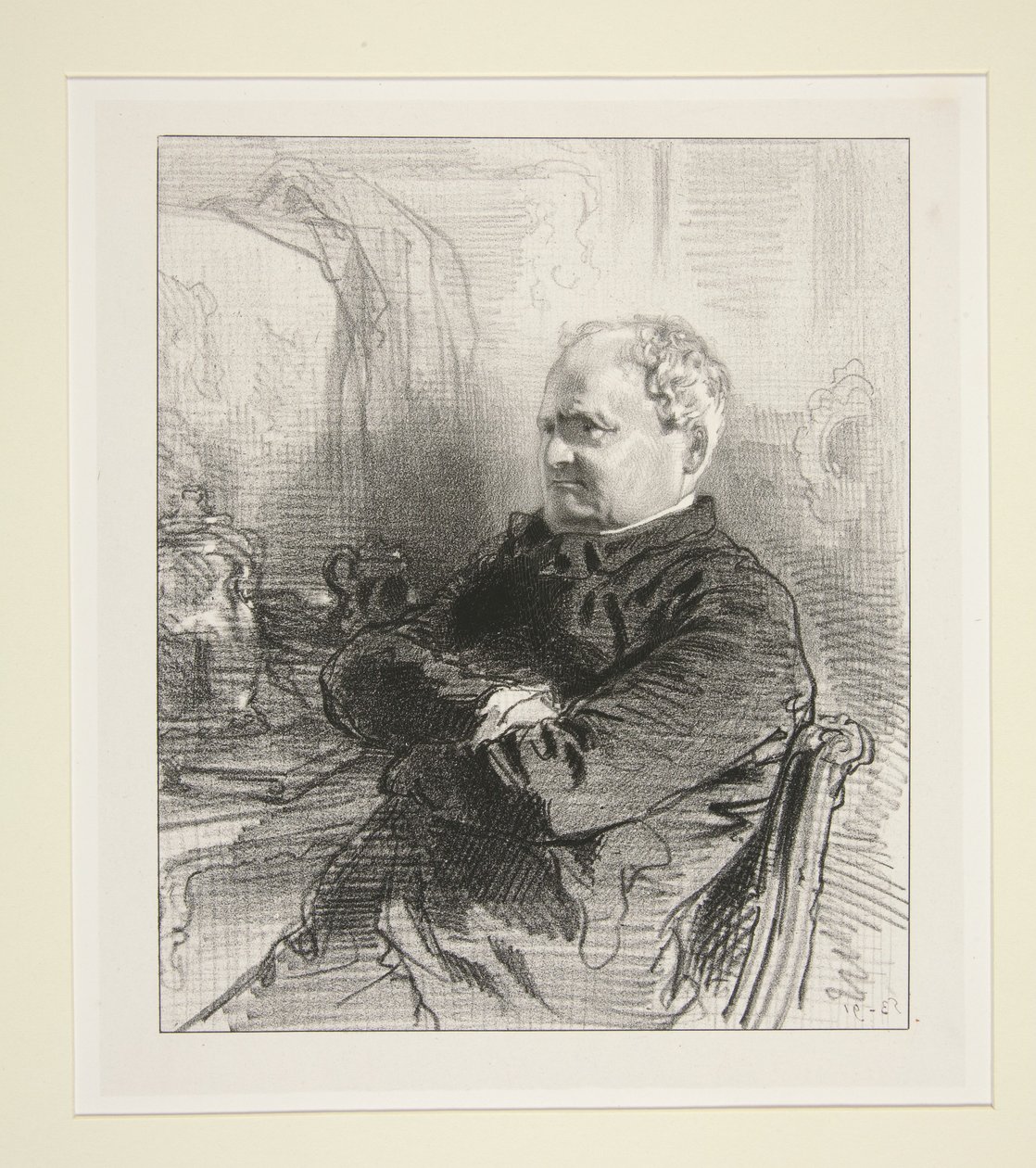 Henri Monnier tekijältä Paul Gavarni