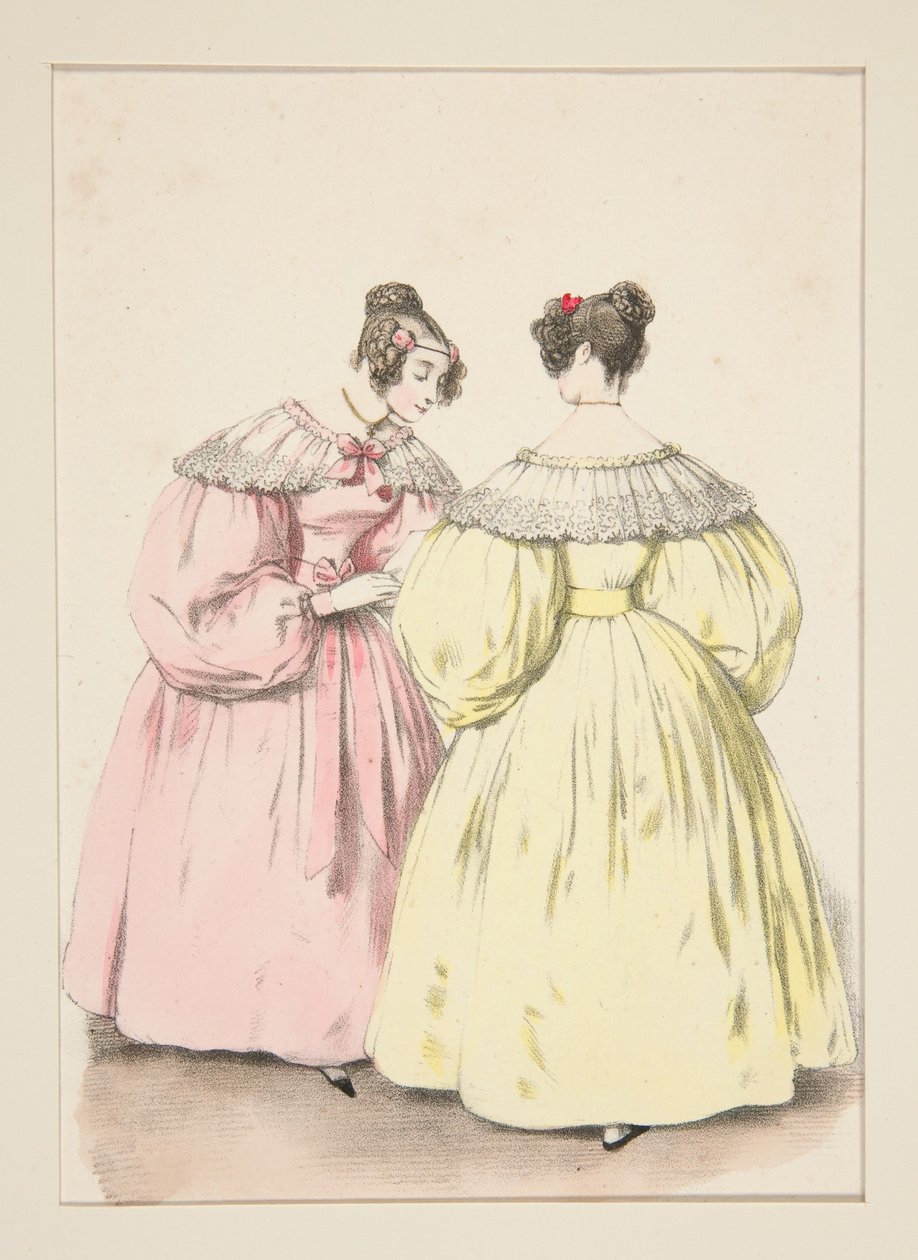 TAMMIKUU 1836. – Prinsessamallinen gazepuku,... tekijältä Paul Gavarni