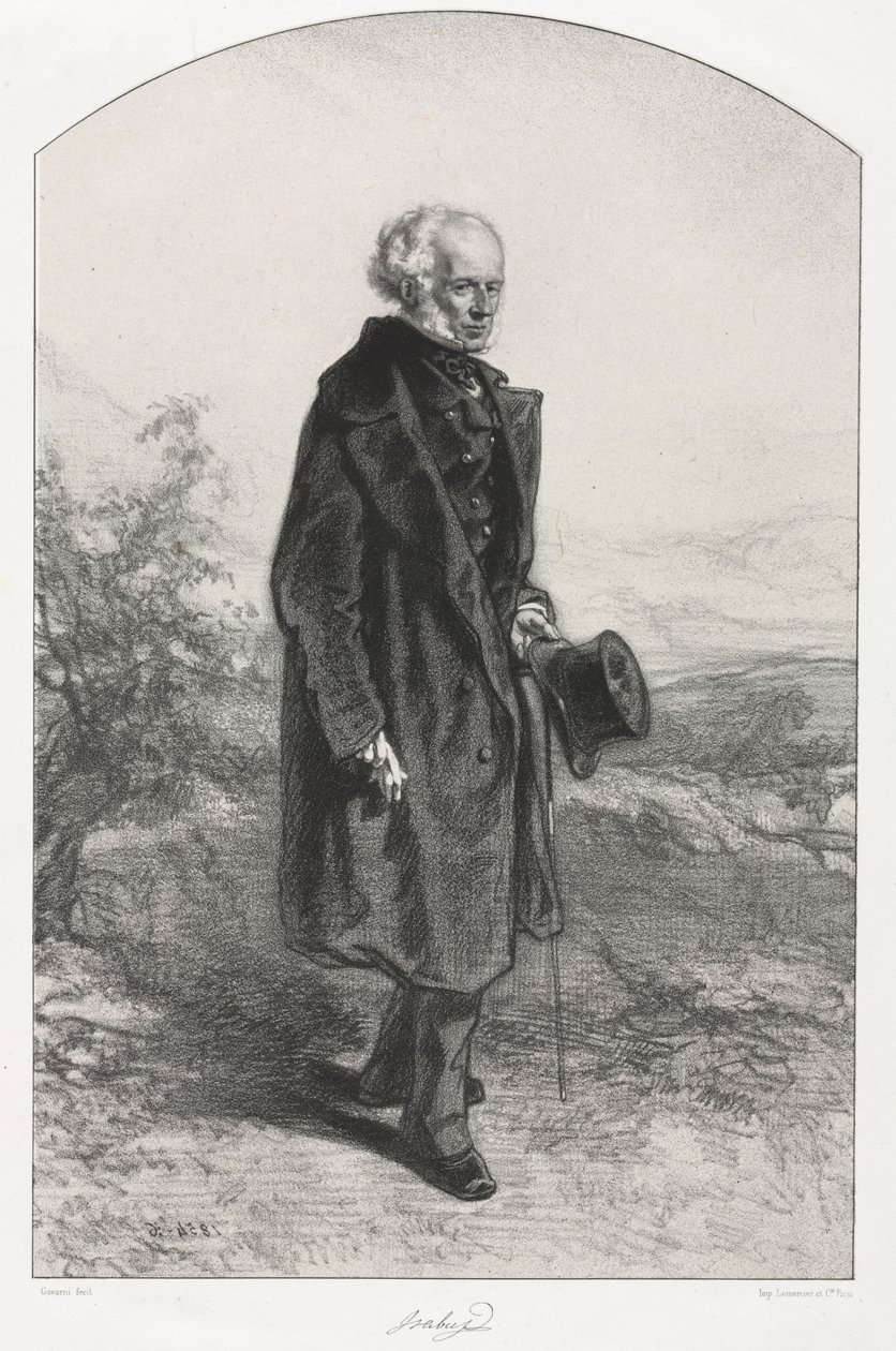 Jean-Baptiste Isabey tekijältä Paul Gavarni
