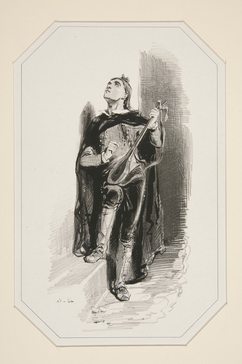 serenadi tekijältä Paul Gavarni