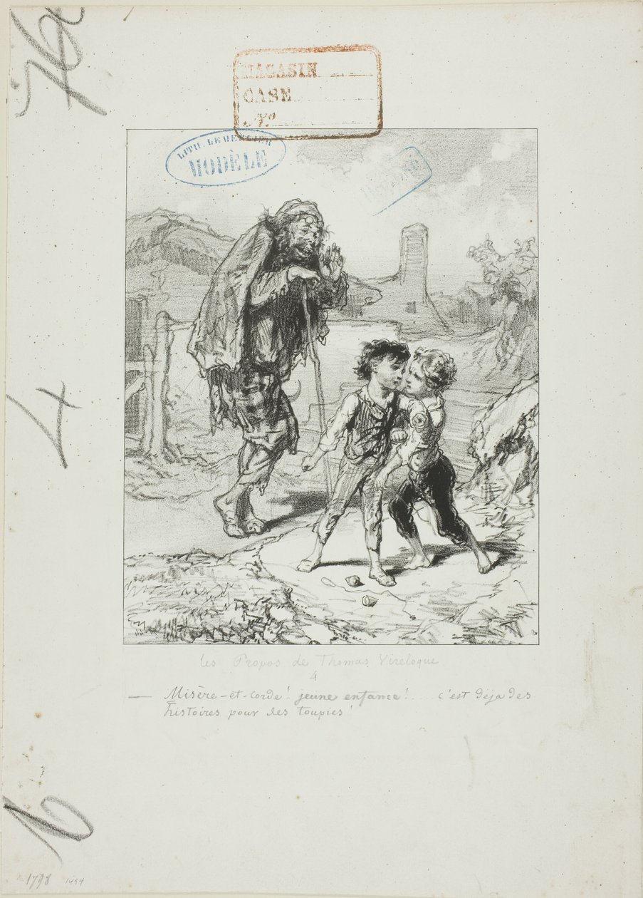 Les paraules de Thomas Vireloque: Misere and rope - baralla per topsfinnish tekijältä Paul Gavarni