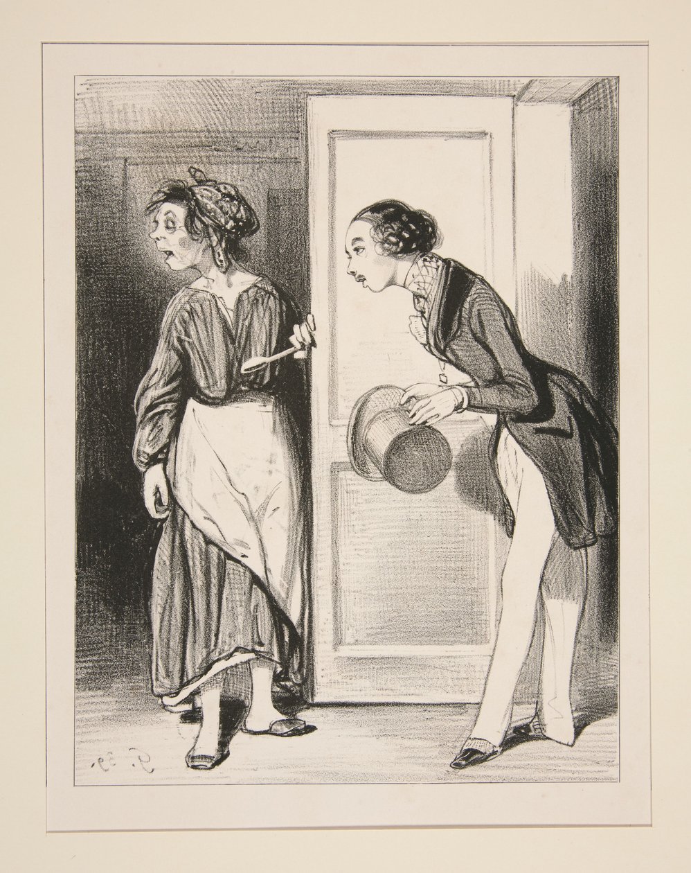 Madame de Saint-Aiglemont, rouva, olkaa hyvä?... tekijältä Paul Gavarni