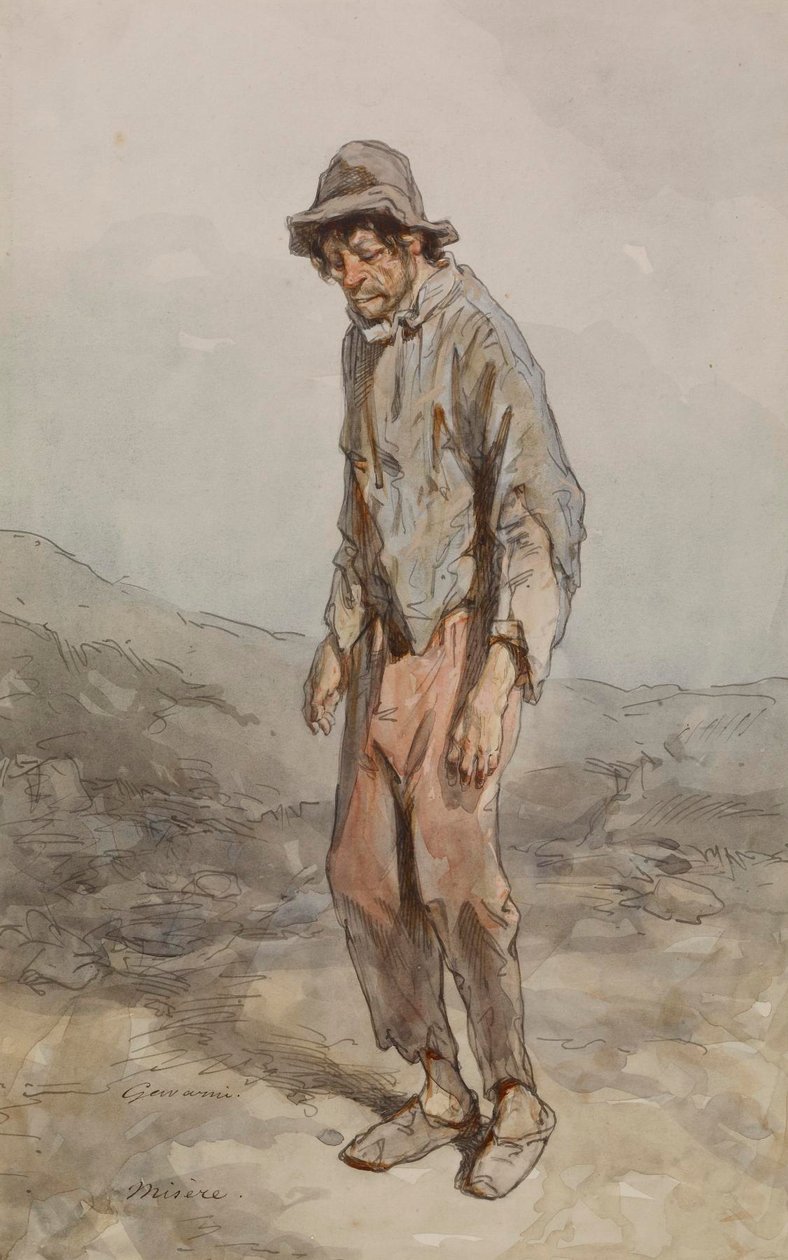 Kärsimys tekijältä Paul Gavarni