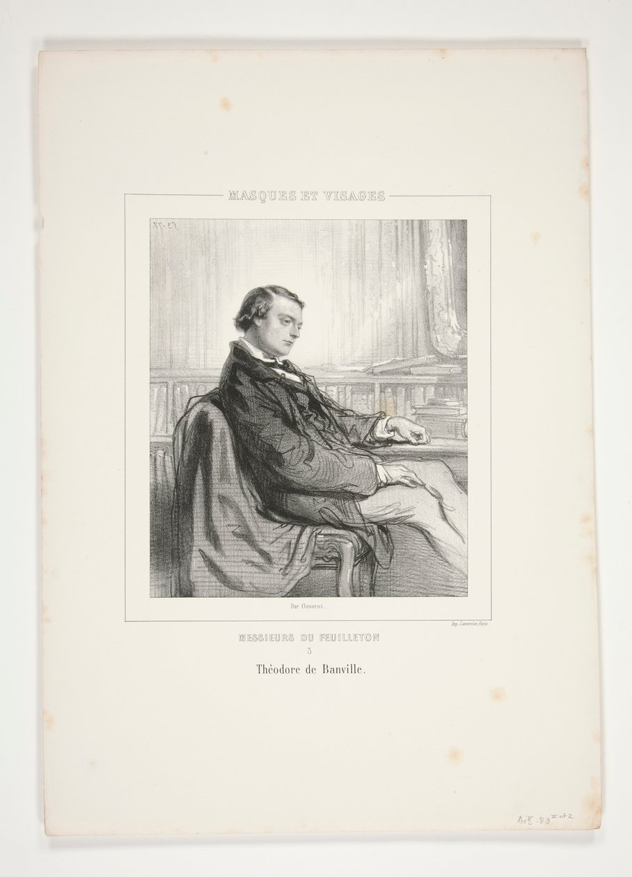 Theodore de Banville tekijältä Paul Gavarni
