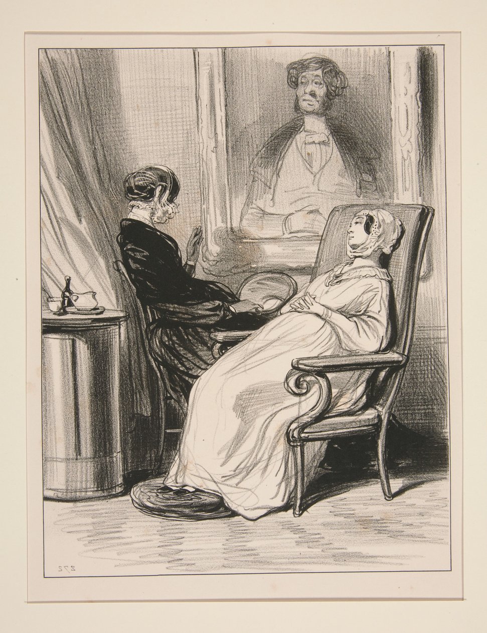 Todellakin, sinun asemassasi olet pahasti väärässä... tekijältä Paul Gavarni