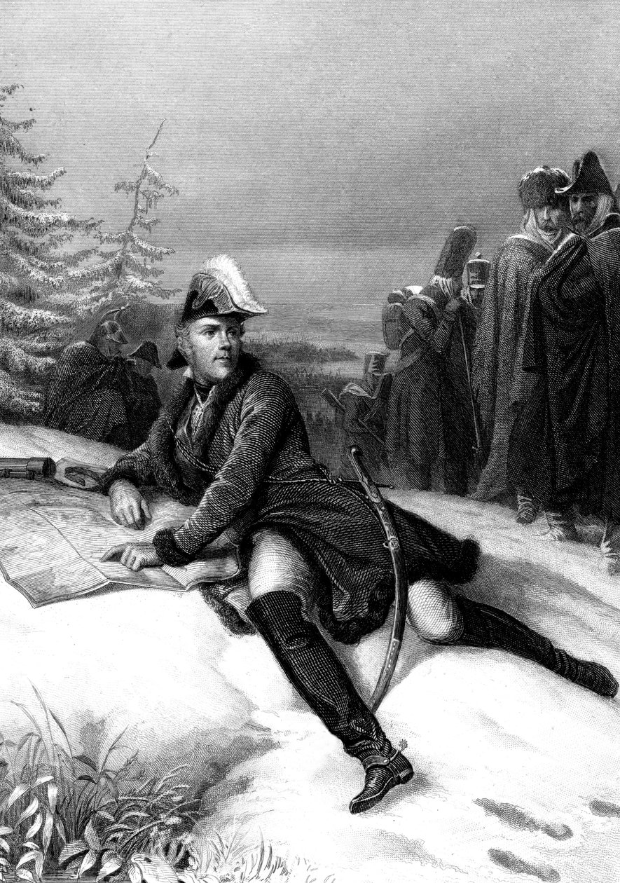 Marsalkka Ney, Napoleonin sotien ranskalainen sotilas, 1800-luku. tekijältä Paul Girardet