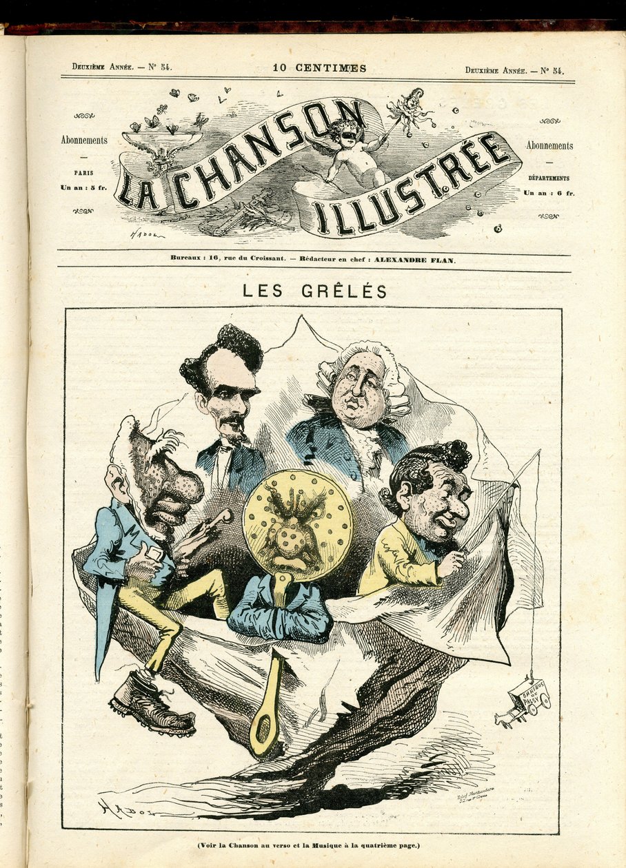 La Chanson illustree (aikakauslehti), numero 54 tekijältä Paul Hadol