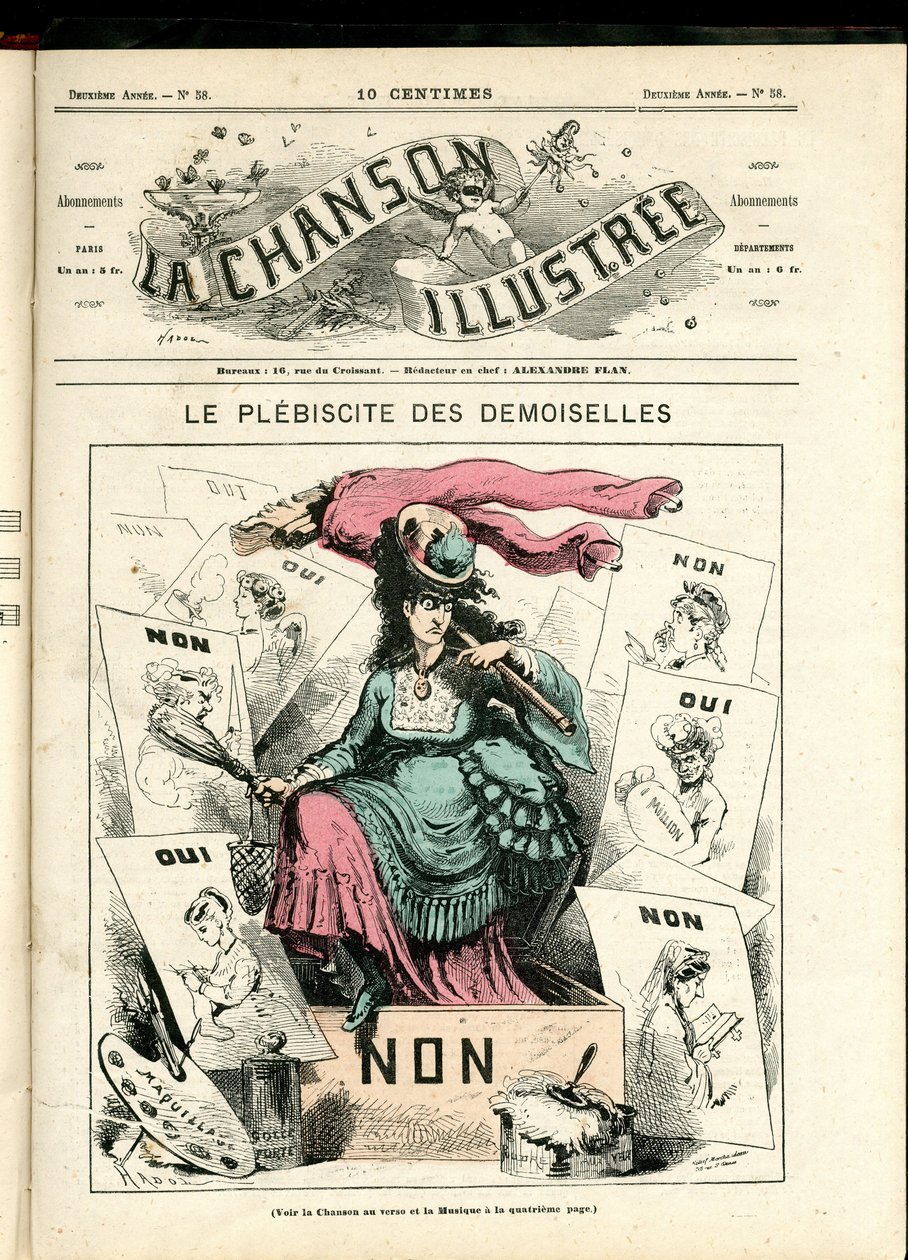 La Chanson illustree (aikakauslehti), numero 58 tekijältä Paul Hadol
