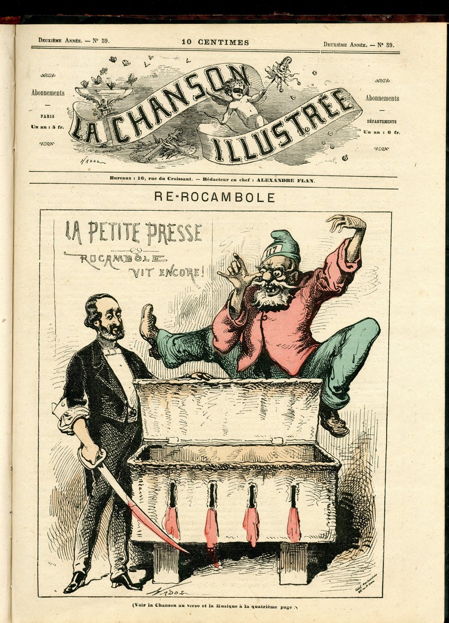 La Chanson illustree (aikakauslehti), numero 59 tekijältä Paul Hadol