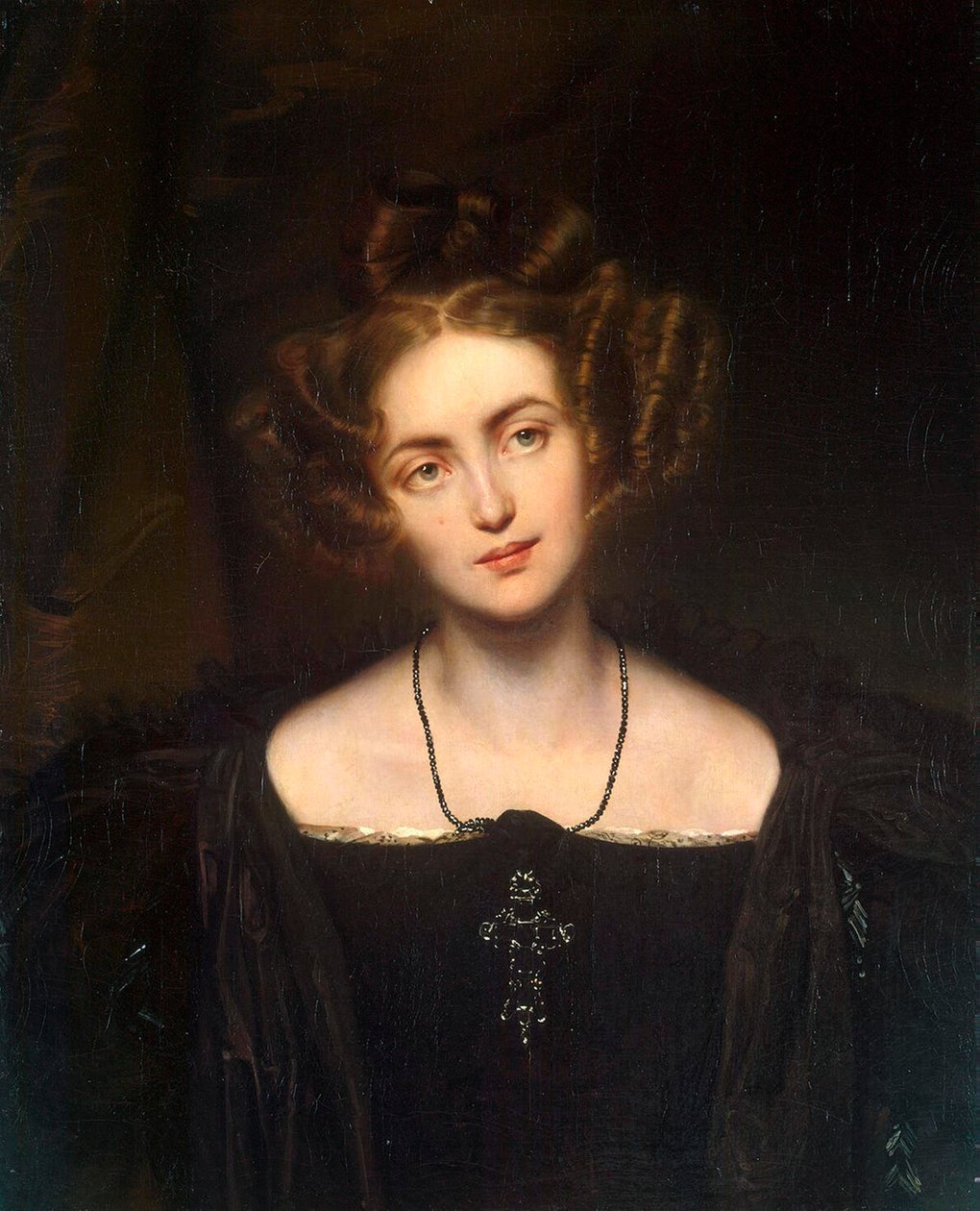 Oopperalaulaja Henriette Sontagin muotokuva, 1806-1854, 1831. tekijältä Paul Delaroche